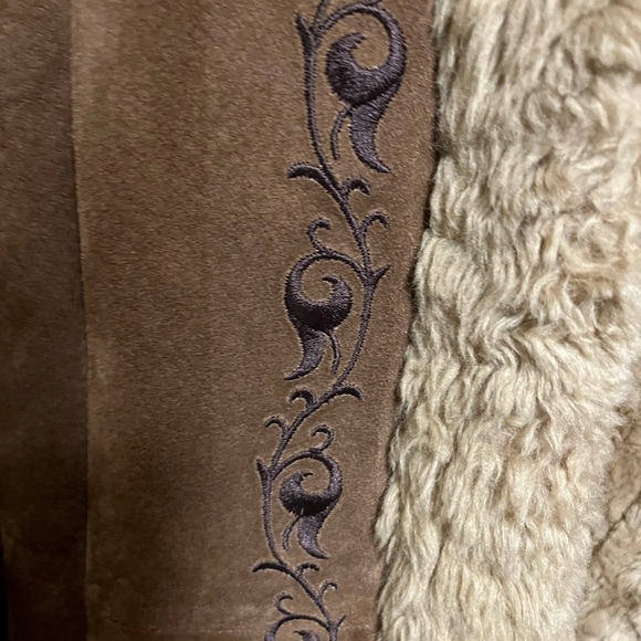 Guess Tan Faux Fur Coat - Picture 4 of 5